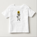 Camiseta De Bebé Racoon with Sunflower<br><div class="desc">This design is the perfect gift for a birthday,  Christmas and other celebrations. It is suitable for women,  men and kids.</div>