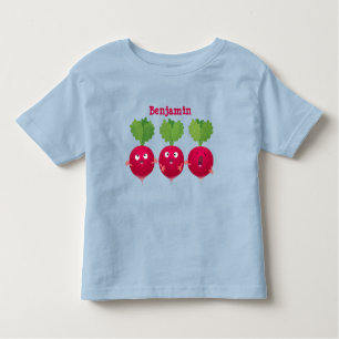 Camiseta De Bebé Radios cortos cantando verduras personalizados del