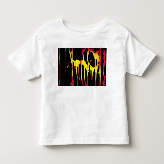 Camiseta De Bebé ráfagas y espumas y bacanal (Anverso)