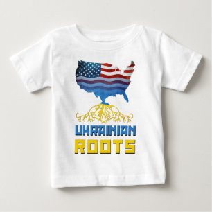 Camiseta De Bebé Raíces de Ucrania