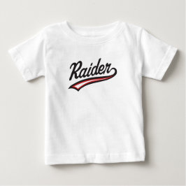 Camiseta De Bebé Raider Name Design – Power & Strength Style