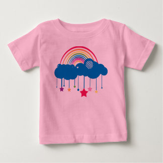 Camiseta De Bebé Rainbow in the Clouds