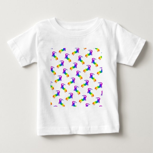 Camiseta De Bebé Rainbow Salamander (Anverso)