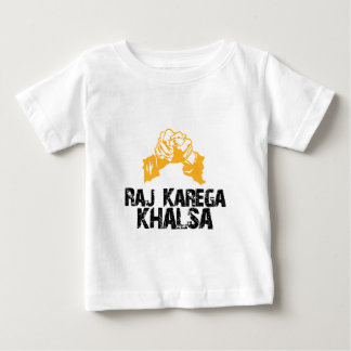 Camiseta De Bebé Raj Karega Khalsa
