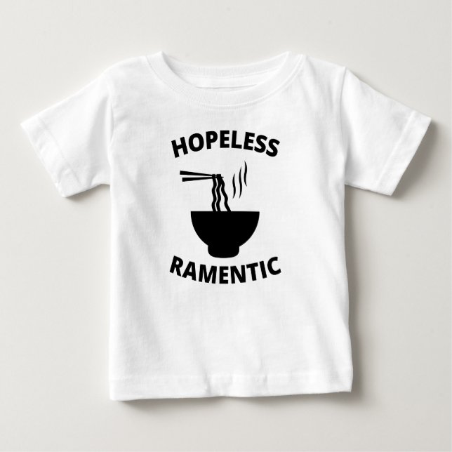 Camiseta De Bebé Ramenótico sin esperanza (Anverso)