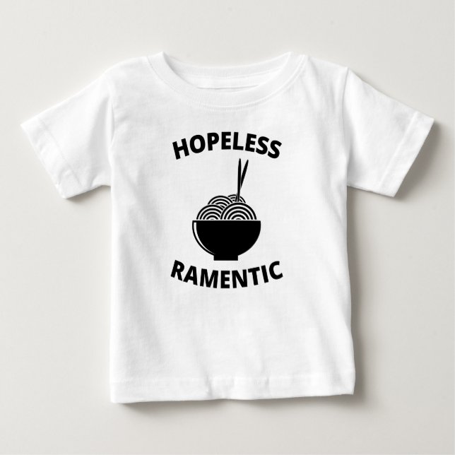 Camiseta De Bebé Ramenótico sin esperanza (Anverso)