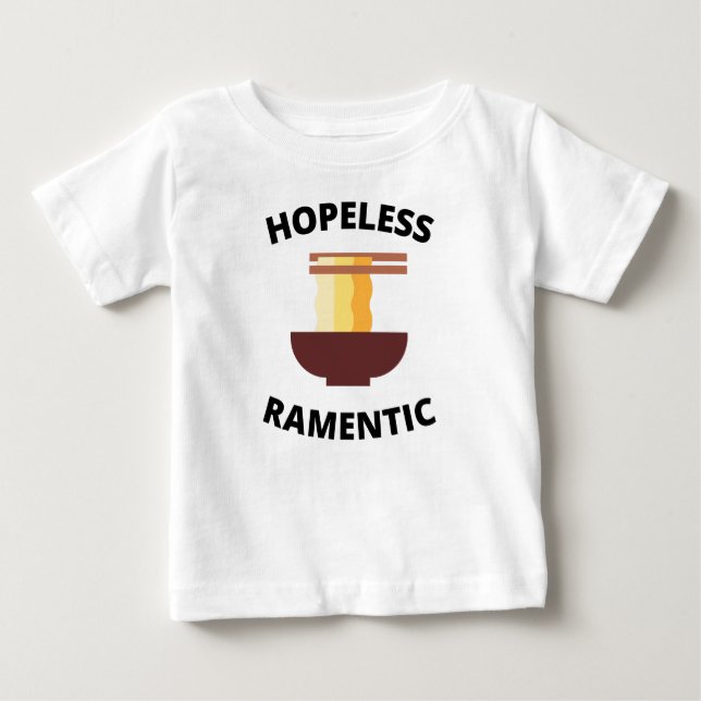 Camiseta De Bebé Ramenótico sin esperanza (Anverso)