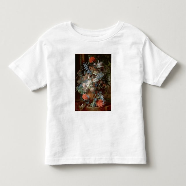 Camiseta De Bebé Ramo de flores en un paisaje (Anverso)