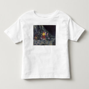 Camiseta De Bebé Ramo de Paul Cezanne el de las dalias amarillas,