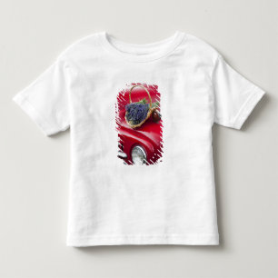Camiseta De Bebé Ramos de lavanda descansan en una vieja camioneta