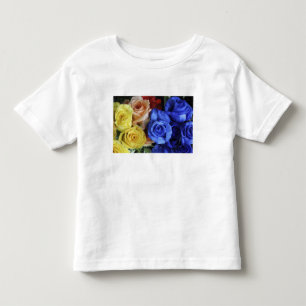 Camiseta De Bebé Ramos de rosas frescas surtidas