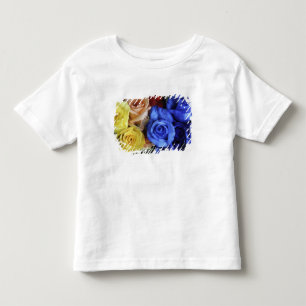 Camiseta De Bebé Ramos de rosas frescas surtidas