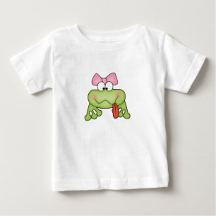 Camiseta De Bebé Rana Chica Toadical