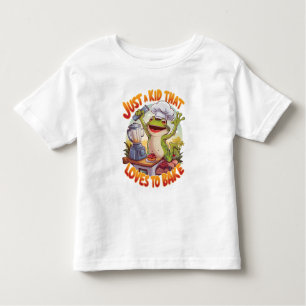 Camiseta De Bebé Rana culinaria: Mágica Frogtastic Blender