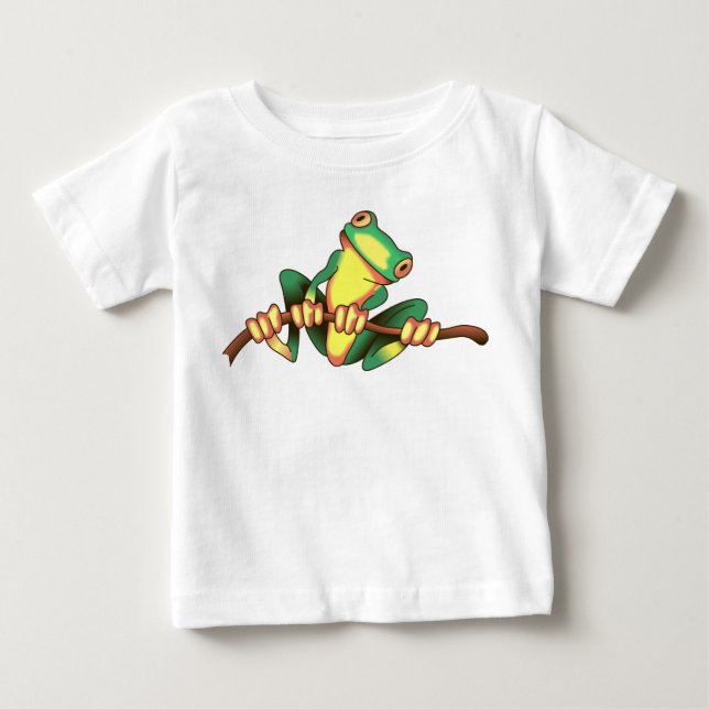 Camiseta De Bebé Rana de árbol (Anverso)