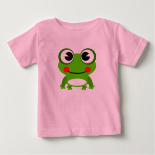 Camiseta De Bebé Rana de la rana del Froggy