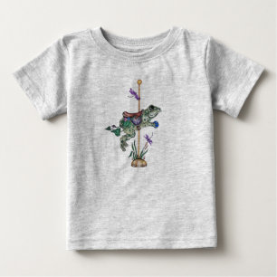 Camiseta De Bebé Rana de tiovivo