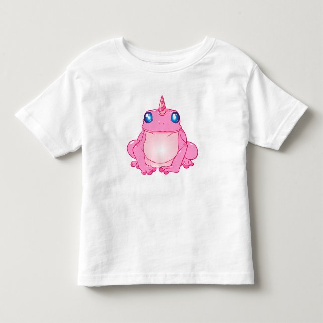 Camiseta De Bebé Rana de unicornio (Anverso)