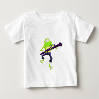 Camiseta De Bebé Rana del Bassoon