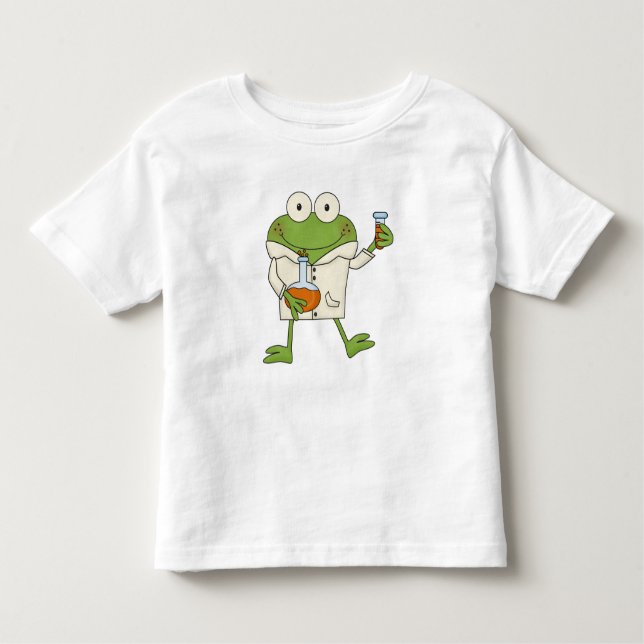 Camiseta De Bebé Rana del laboratorio (Anverso)