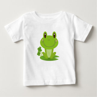 Camiseta De Bebé Rana divertida