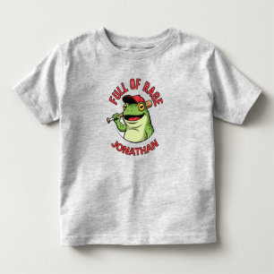 Camiseta De Bebé Rana Enfadada Adorable