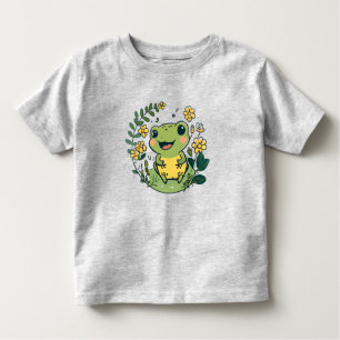 Camiseta De Bebé Rana feliz
