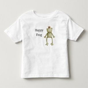 Camiseta De Bebé Rana Feliz Verde