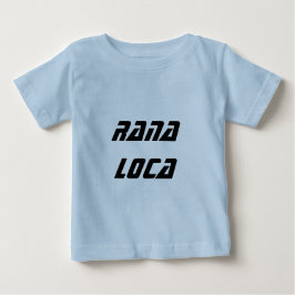 Camiseta De Bebé rana local - sapo loco español