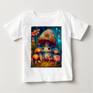 Camiseta De Bebé Rana mágica aguda