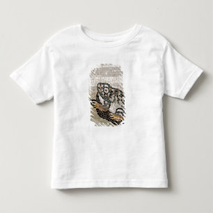 Camiseta De Bebé Rana, mosaico del Nilo, de la casa del fauno