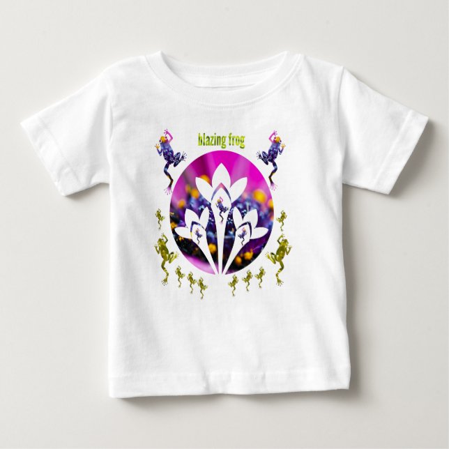 Camiseta De Bebé rana parlanchina (Anverso)