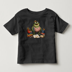 Camiseta De Bebé Rana PNG Vuelta al Cole, Decoración de Aula para M
