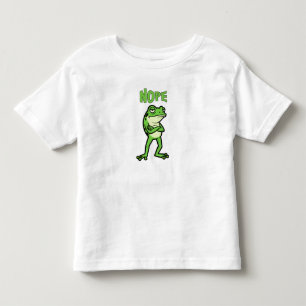 Camiseta De Bebé Rana Sassy Divertida No, Ilustración De Dibujos An