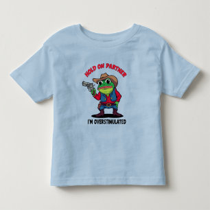 Camiseta De Bebé Rana Vaquera Sobrestimulada