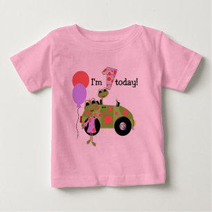 Camiseta De Bebé Ranas de sangre primer cumpleaños