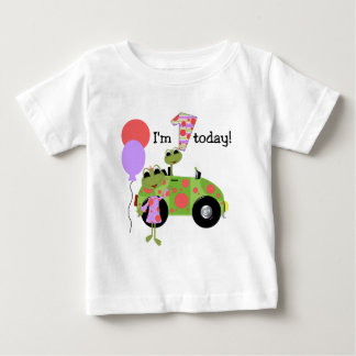 Camiseta De Bebé Ranas de sangre primer cumpleaños