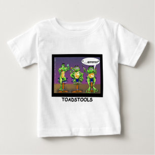 Camiseta De Bebé Ranas perezosas, alias Toadstools, Graciosos Regal