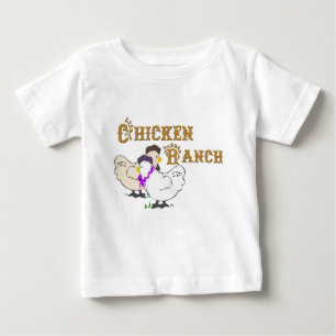 Camiseta De Bebé Rancho de pollo