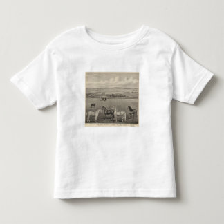 Camiseta De Bebé Rancho del Brae del molino, Kansas