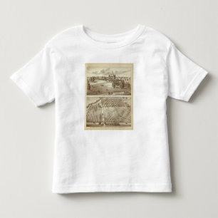 Camiseta De Bebé Ranchos, Visalia, Tulare, caloría