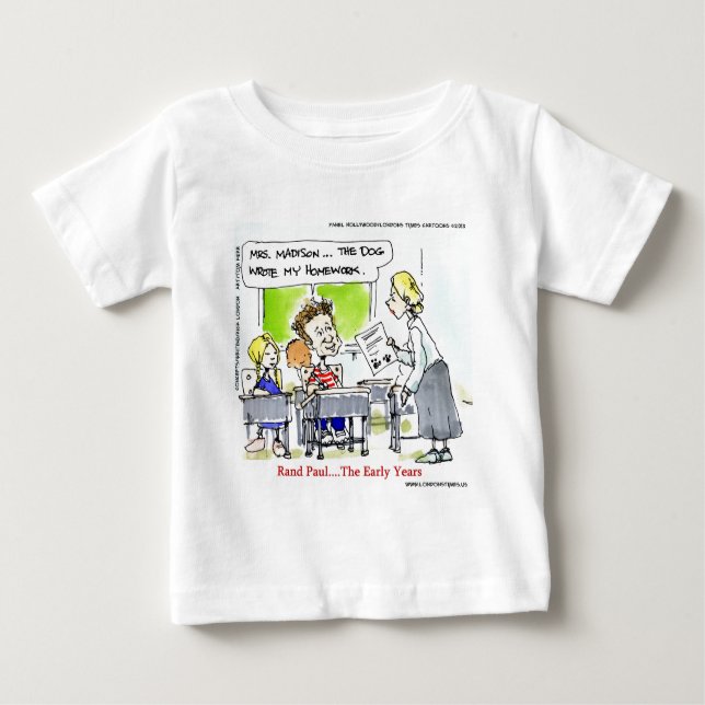 Camiseta De Bebé Rand Paul The Early Years Funny (Anverso)