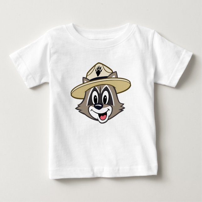 Camiseta De Bebé Ranger Rick | Ranger Rick Face (Anverso)