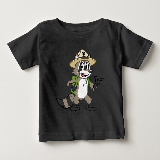Camiseta De Bebé Ranger Rick | Ranger Rick Pointing (Anverso)