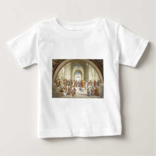 Camiseta De Bebé Raphael - Escuela de Atenas