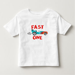 Camiseta De Bebé RÁPIDO UN niño de carrera girando 1