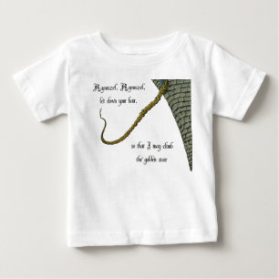 Camiseta De Bebé Rapunzel