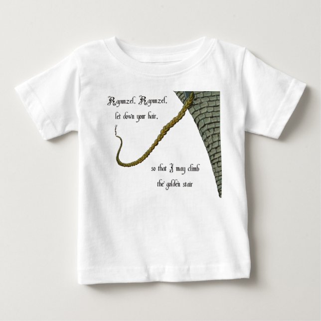 Camiseta De Bebé Rapunzel (Anverso)