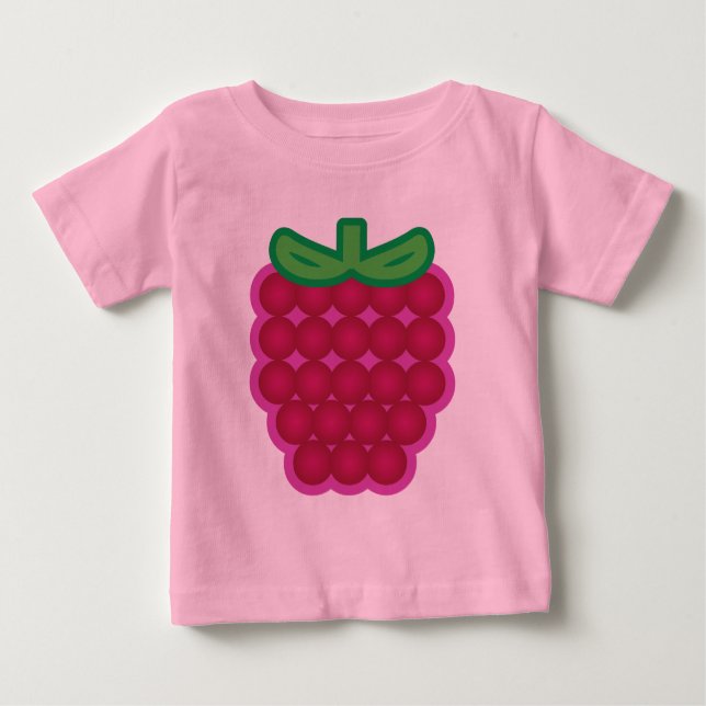 Camiseta De Bebé Raspberry (Anverso)
