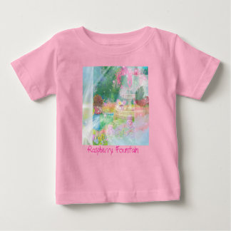 Camiseta De Bebé Raspberry Fountain Toddler Tshirt